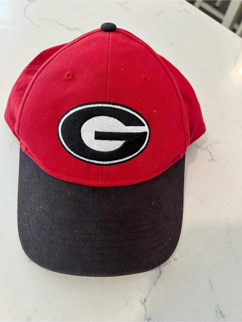 47 Youth Red & Black Logo Baseball Cap